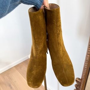 rouje celeste suede ankle boots